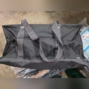 Thirty-One large utility Tote in Black Texture